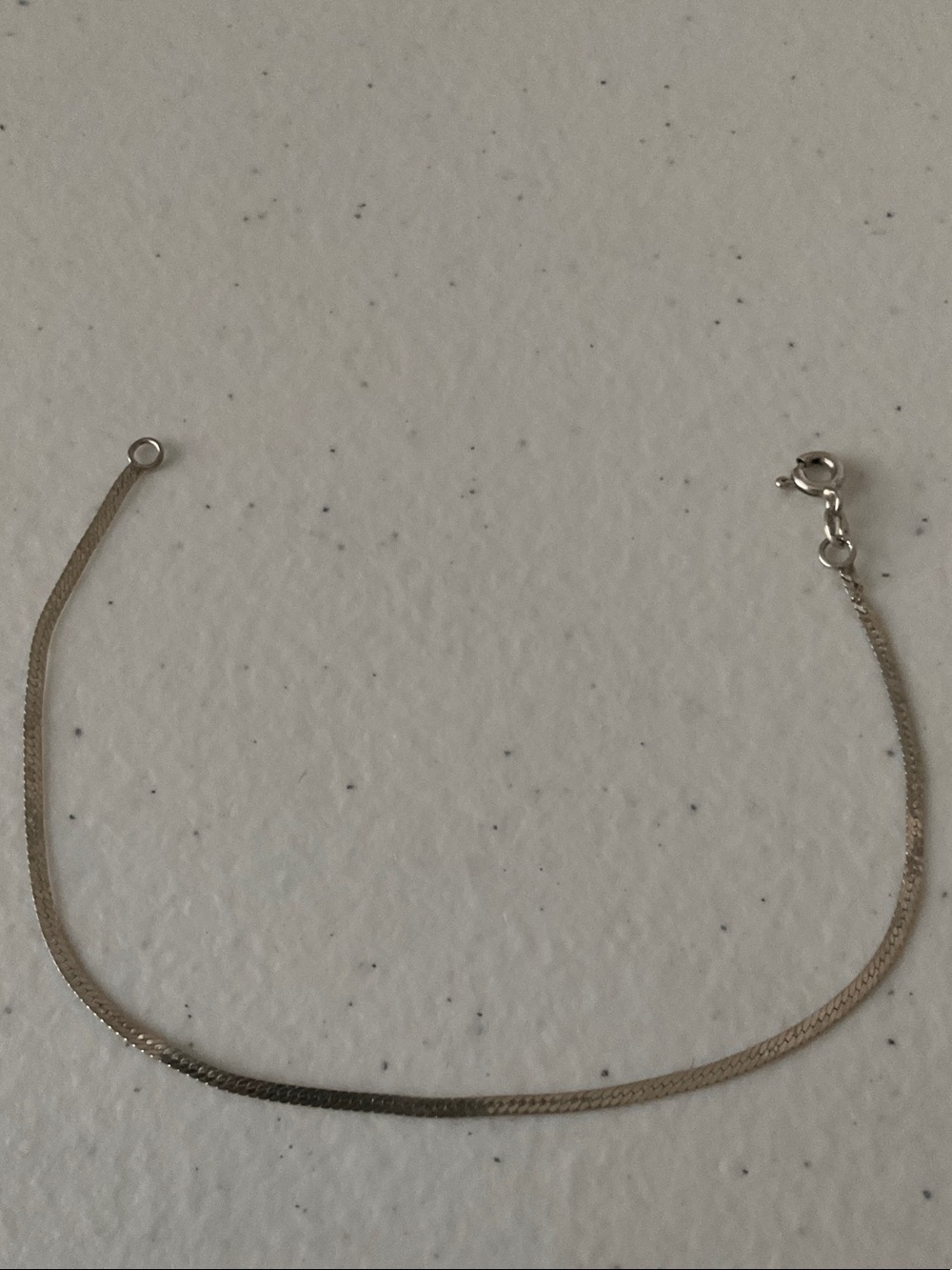 Milor Silver Herringbone Bracelet